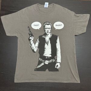 Christopher Walken “FAST… SHIP?” Shirt. SNL Reference, Like new condition